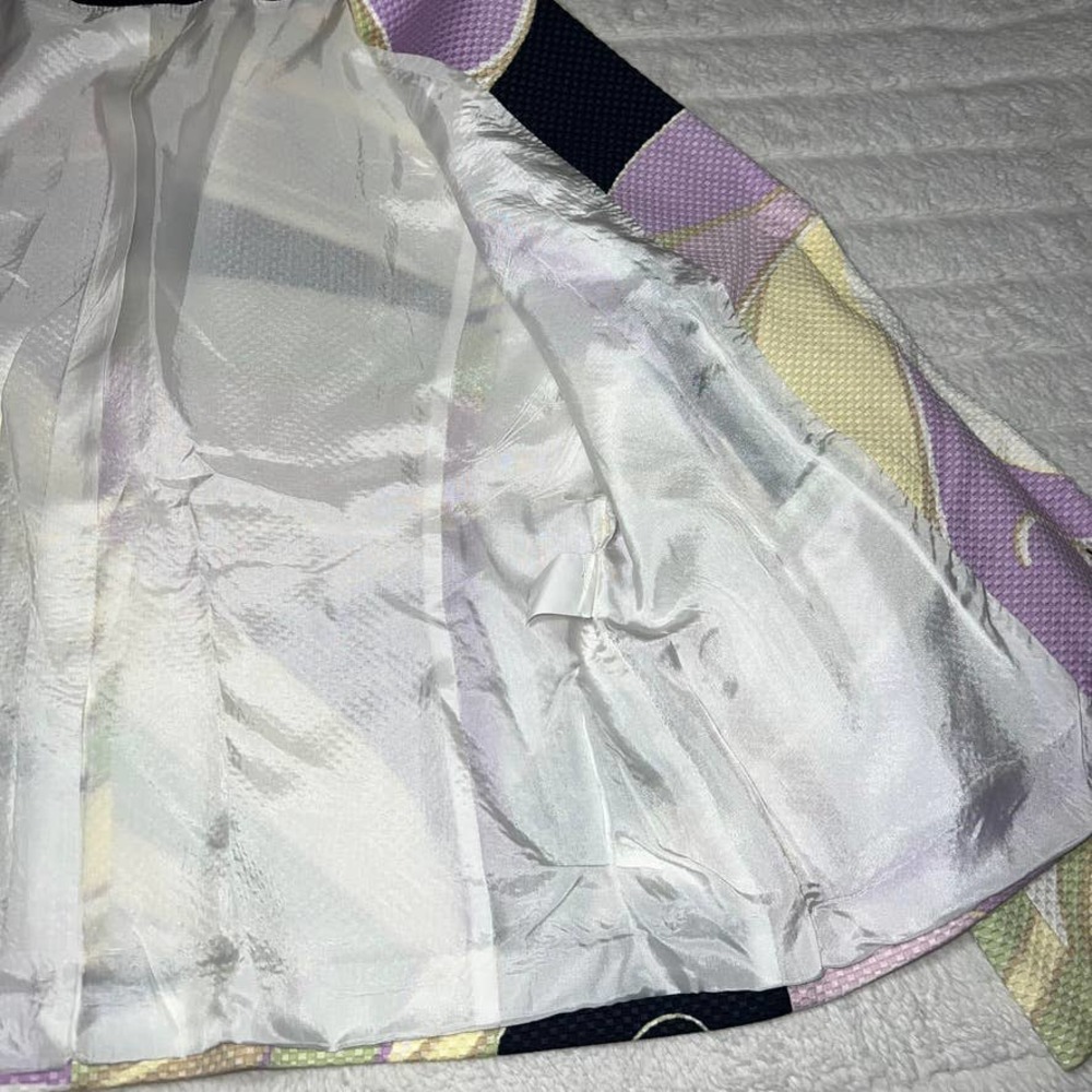 LUCIA Lavender Multi-Color Patterned Blazer - Picture 5 of 11